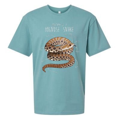 Anatomy Of A Hognose Snake Funny Pet Reptile Animal Lover Sueded Cloud Jersey T-Shirt