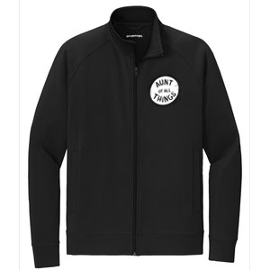 Aunt Of All Things Stretch Full-Zip Cadet Jacket