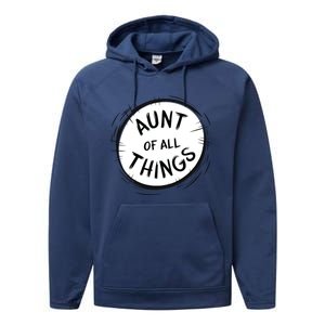 Aunt Of All Things Performance Fleece Hoodie