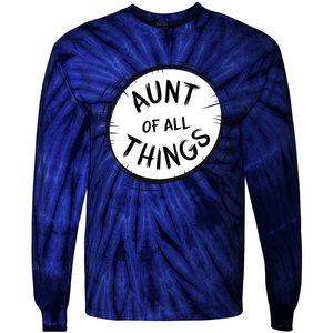 Aunt Of All Things Tie-Dye Long Sleeve Shirt