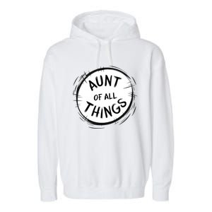 Aunt Of All Things Garment-Dyed Fleece Hoodie