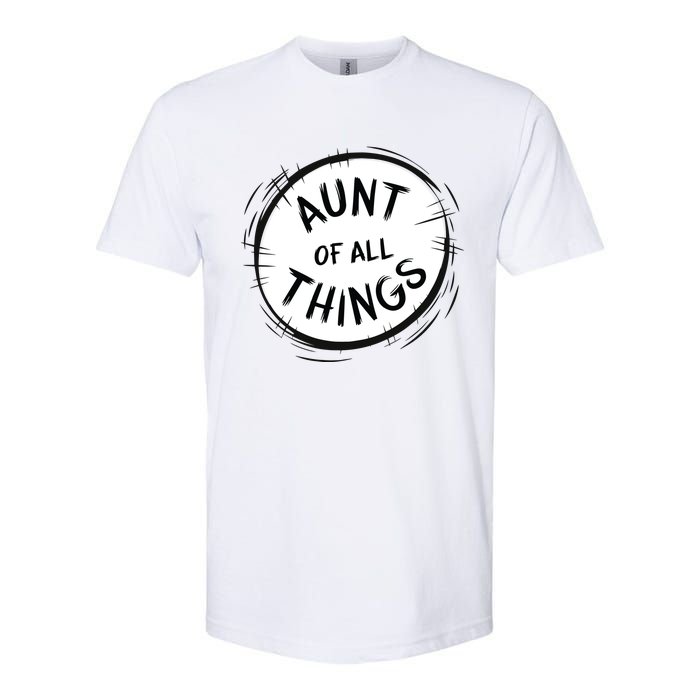 Aunt Of All Things Softstyle CVC T-Shirt