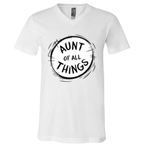 Aunt Of All Things V-Neck T-Shirt