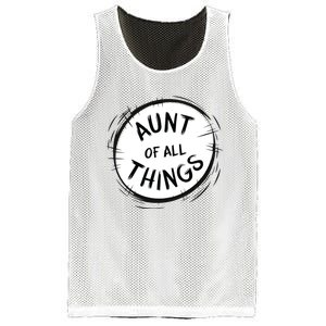 Aunt Of All Things Mesh Reversible Basketball Jersey Tank