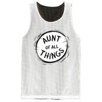 Aunt Of All Things Mesh Reversible Basketball Jersey Tank