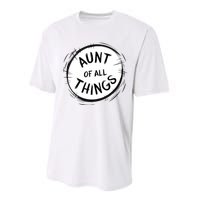 Aunt Of All Things Performance Sprint T-Shirt