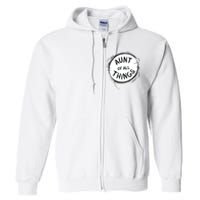 Aunt Of All Things Full Zip Hoodie