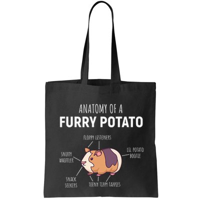 Anatomy Of A Furry Potato Guinea Pig Lover Bag