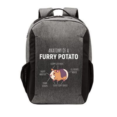 Anatomy Of A Furry Potato Guinea Pig Lover Vector Backpack