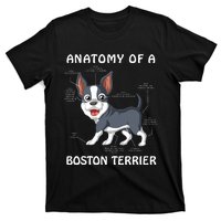 Anatomy Of A Boston Terrier T-Shirt