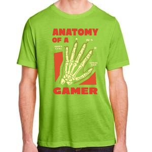 Anatomy Of A Gamer Halloween Adult ChromaSoft Performance T-Shirt