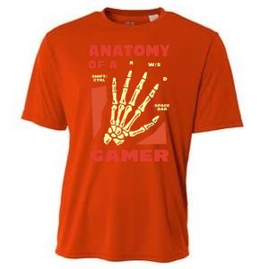 Anatomy Of A Gamer Halloween Cooling Performance Crew T-Shirt