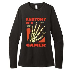 Anatomy Of A Gamer Halloween Womens CVC Long Sleeve Shirt