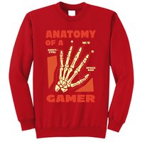 Anatomy Of A Gamer Halloween Sweatshirt