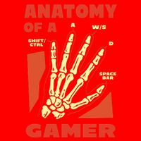 Anatomy Of A Gamer Halloween Sweatshirt