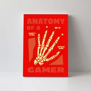 Anatomy Of A Gamer Halloween Canvas