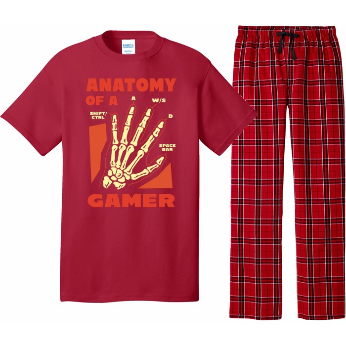 Anatomy Of A Gamer Halloween Pajama Set