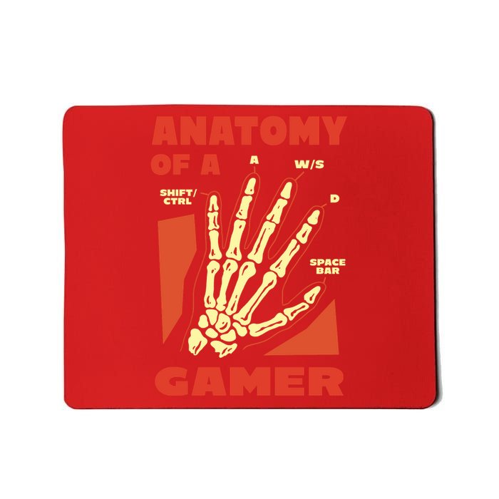 Anatomy Of A Gamer Halloween Mousepad