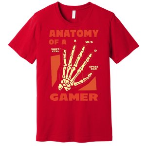 Anatomy Of A Gamer Halloween Premium T-Shirt