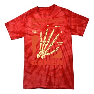 Anatomy Of A Gamer Halloween Tie-Dye T-Shirt