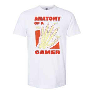 Anatomy Of A Gamer Halloween Softstyle CVC T-Shirt