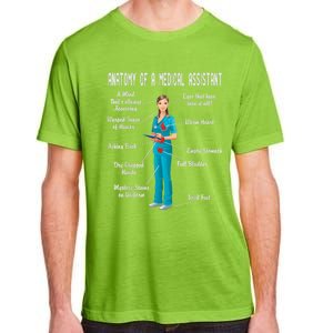 Anatomy Of A Medical Assistant Adult ChromaSoft Performance T-Shirt