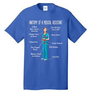 Anatomy Of A Medical Assistant Tall T-Shirt