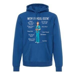 Anatomy Of A Medical Assistant Premium Hoodie