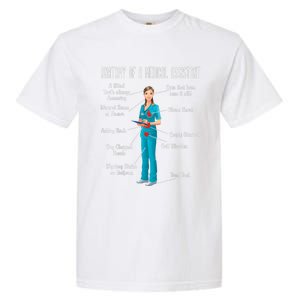 Anatomy Of A Medical Assistant Garment-Dyed Heavyweight T-Shirt