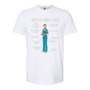 Anatomy Of A Medical Assistant Softstyle CVC T-Shirt