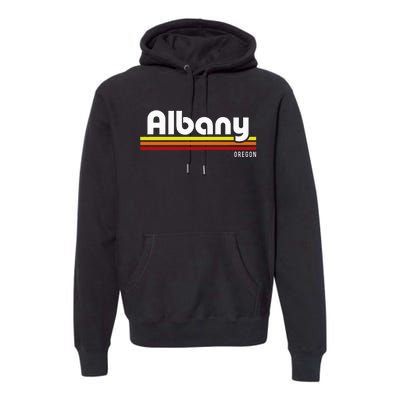 Albany Oregon Premium Hoodie