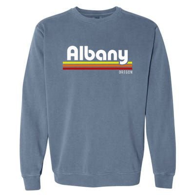 Albany Oregon Garment-Dyed Sweatshirt