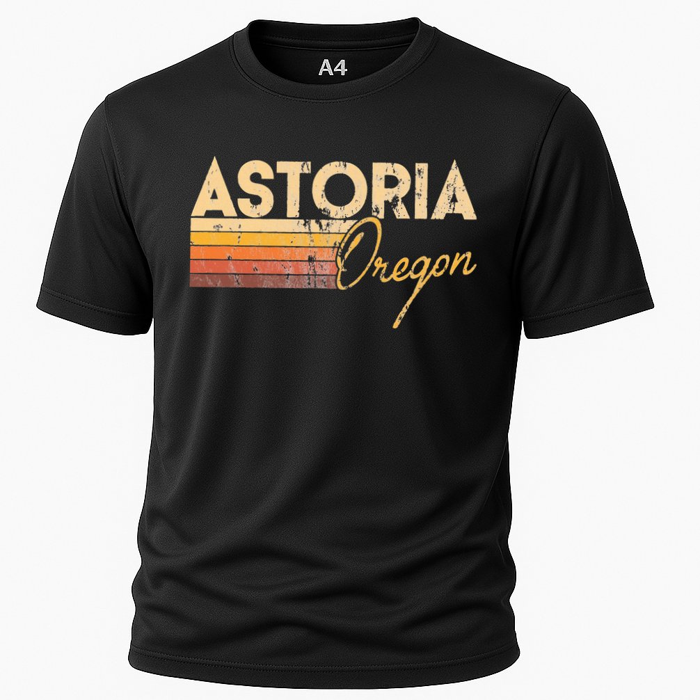 Astoria Oregon Cooling Performance Crew T-Shirt
