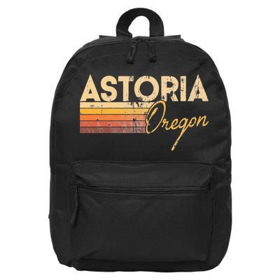 Astoria Oregon 16 in Basic Backpack