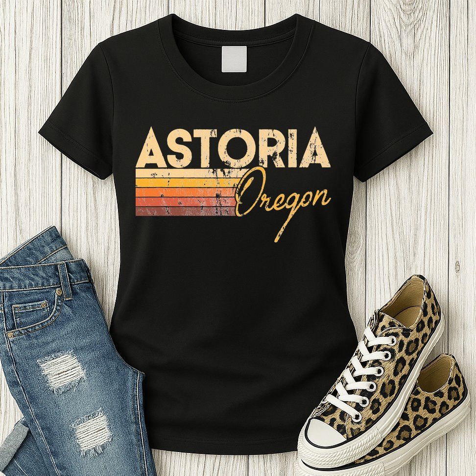Astoria Oregon Womens T-Shirt