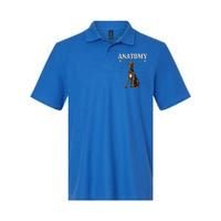 Anatomy Of A Great Dane Funny Cute Dog Mom Dad Softstyle Adult Sport Polo