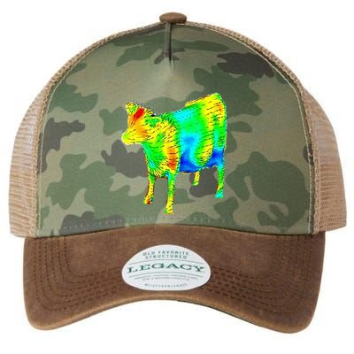 Aerodynamics Of A Cow Cow Physics Science Engineering Meme Heatmap Legacy Tie Dye Trucker Hat
