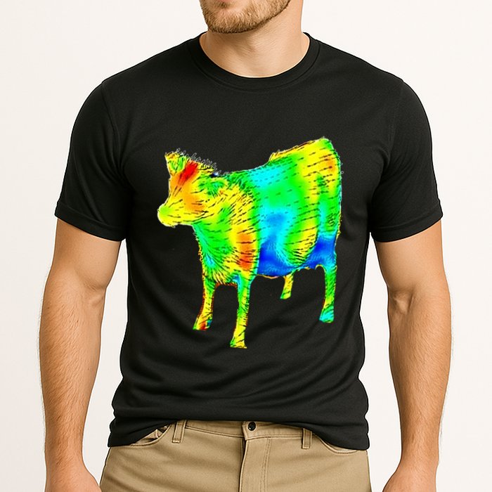 Aerodynamics Of A Cow Cow Physics Science Engineering Meme Heatmap Performance Shirt