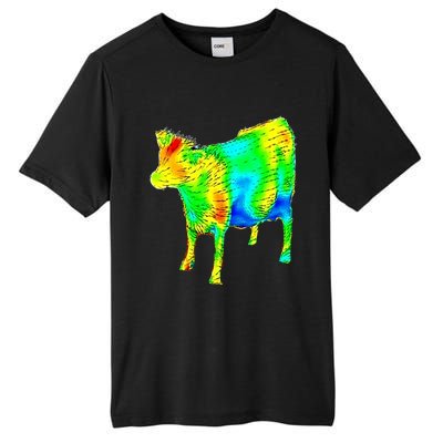 Aerodynamics Of A Cow Cow Physics Science Engineering Meme Heatmap Tall Fusion ChromaSoft Performance T-Shirt