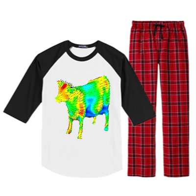 Aerodynamics Of A Cow Cow Physics Science Engineering Meme Heatmap Raglan Sleeve Pajama Set