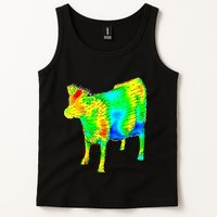 Aerodynamics Of A Cow Cow Physics Science Engineering Meme Heatmap Tank Top