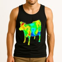 Aerodynamics Of A Cow Cow Physics Science Engineering Meme Heatmap Tank Top