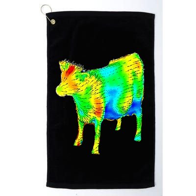 Aerodynamics Of A Cow Cow Physics Science Engineering Meme Heatmap Golf Towel