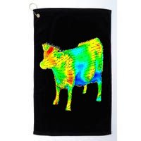 Aerodynamics Of A Cow Cow Physics Science Engineering Meme Heatmap Golf Towel