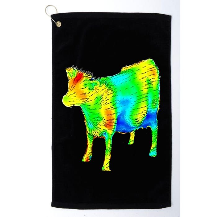 Aerodynamics Of A Cow Cow Physics Science Engineering Meme Heatmap Golf Towel