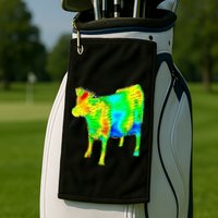 Aerodynamics Of A Cow Cow Physics Science Engineering Meme Heatmap Golf Towel