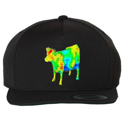Aerodynamics Of A Cow Cow Physics Science Engineering Meme Heatmap Wool Snapback Cap