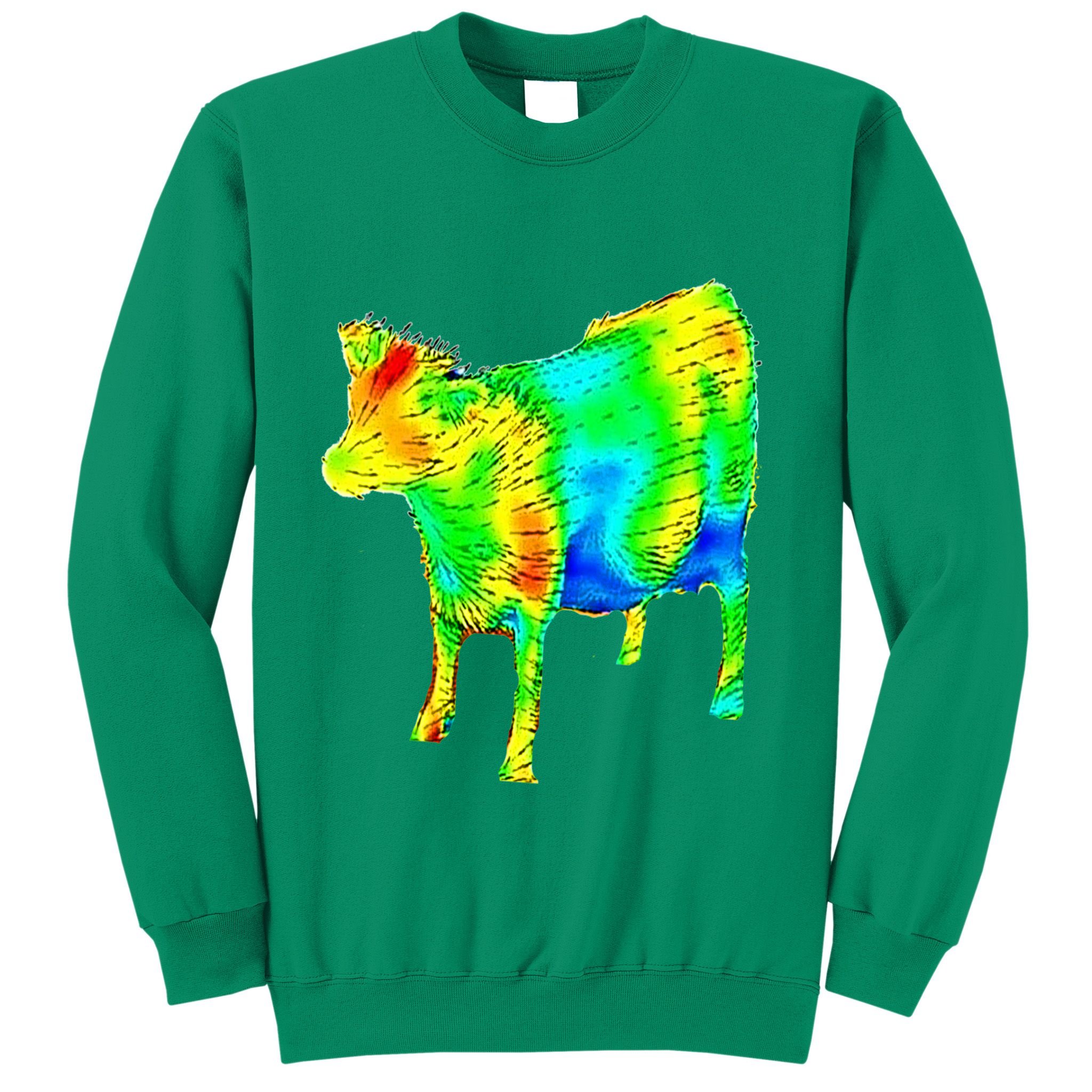 Aerodynamics Of A Cow Cow Physics Science Engineering Meme Heatmap Sweatshirt