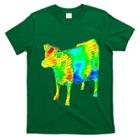 Aerodynamics Of A Cow Cow Physics Science Engineering Meme Heatmap T-Shirt