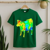 Aerodynamics Of A Cow Cow Physics Science Engineering Meme Heatmap T-Shirt